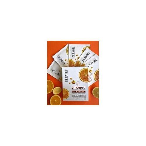 Vitamin C Brightening Anti-Aging Silk Mask - 5pcs Pack