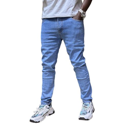 Sky Blue slim fit men jeans