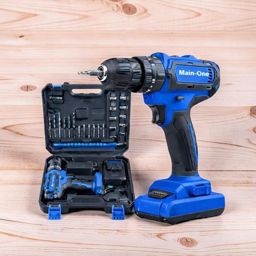 High-grade PVC insulation Stable performance Professional Cordless Drill With Drilling And Impact Functions