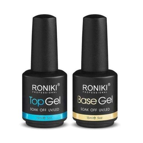 2PCS-Soak Off Base Coat & Top Coat Gel