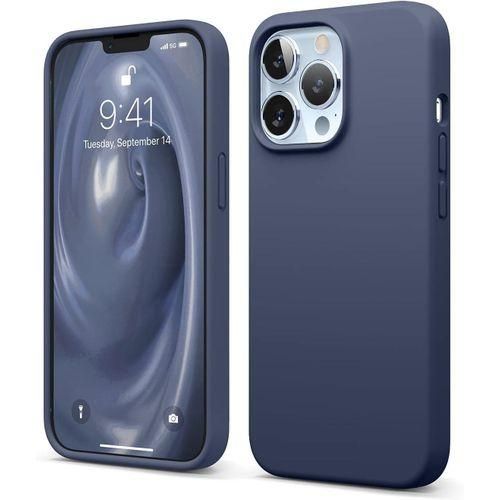 For Apple IPhone 13 Pro 6.1 Inch Real Silicone Case With Inside Microfiber Lining