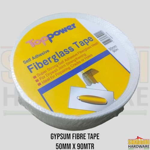Gypsum Fibre Tape – 90 Metres × 50mm