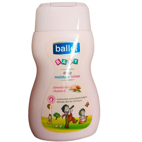 BABY Daily Moisture LOTION ALMOND OIL VITAMIN E Protects Baby's Delicate Skin 24H nk