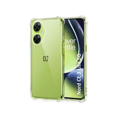 OnePlus CE3 Crystal Clear Case – Anti-Yellow, Slim Fit, Shockproof Transparent Protective Cover