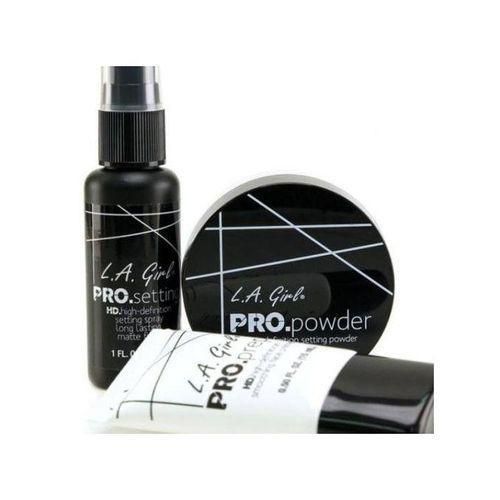 L.A. Girl Smoothing Face Primer,Pro Setting Spray And Translucent Powder
