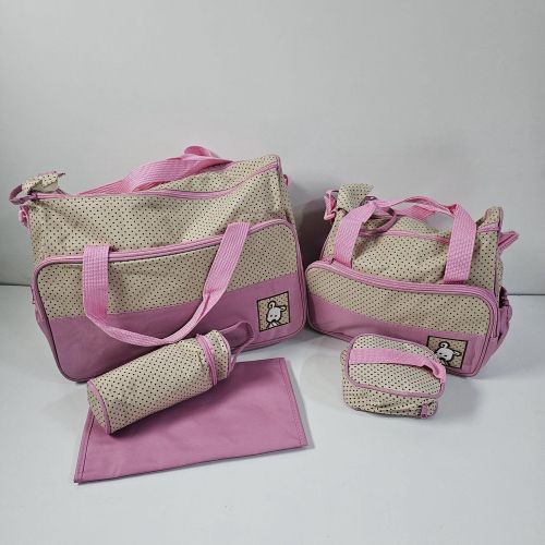 Complete 5-in-1 Baby Diaper Bag Set