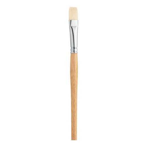 Artist Brush White Bristle Flat 9601-10