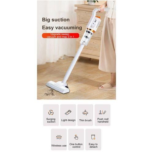 Vacuum Electric Sweeper 120W Handheld Wireless Vacuum Cleaner USB Rechargeable 2000mAh Mopping Machine For Vehicle Home Cleaning