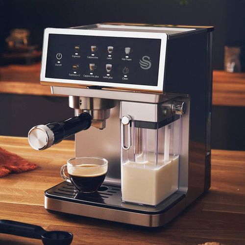 Espresso machine coffe maker mocha latte 1yr warranty black