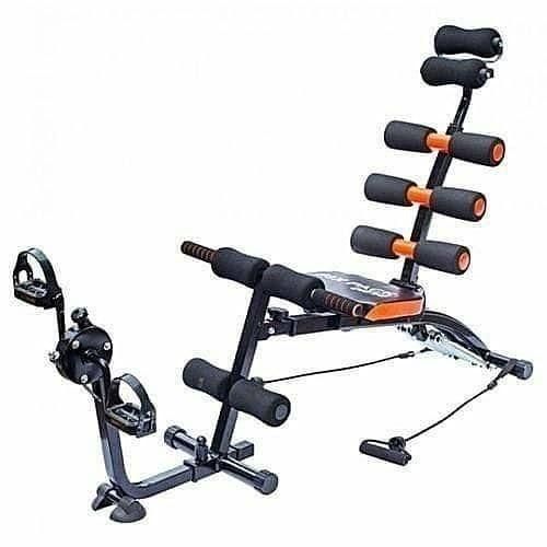 6 Pack Care Six Pack ABS Fitness Machine With Pedals