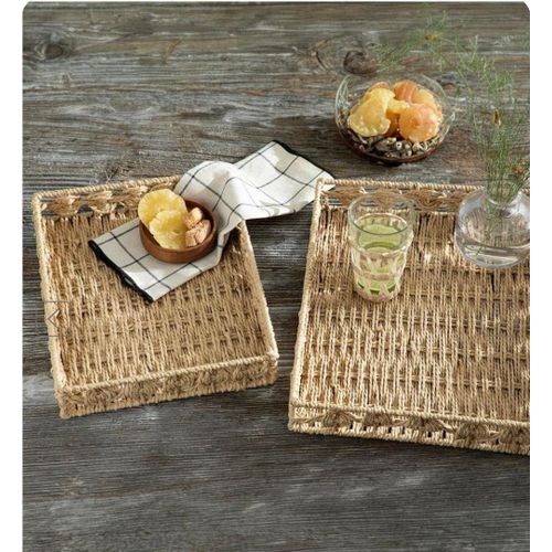 3 In 1 Handmade Rattan Deco Style And Trays