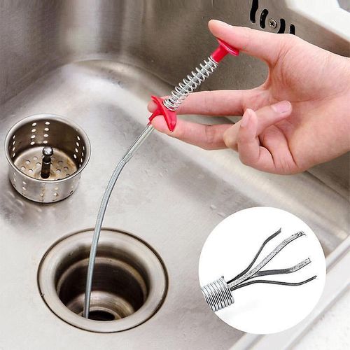 Kitchen Sink Sewer Cleaning Hook, Drain Clog Remover Tool, Hair Clog Remover Tool