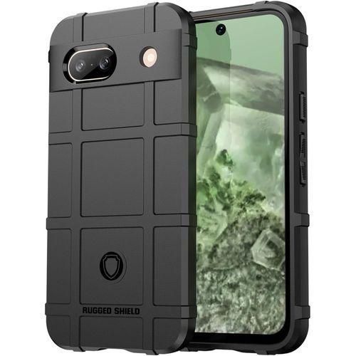 Google Pixel 8A Phone Case, Slim Fit Rugged Shield Outdoor Durable Phone Case Military Grade Anti-Drop Protection and Camera Lens Protection