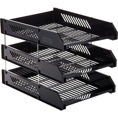 BEST 3 Tier Foldable Tray Desk Organizer File Tray, Office Files, Letter Tray, Magazine Holder Rack, Document Tray, for Home Study Room, Stationery