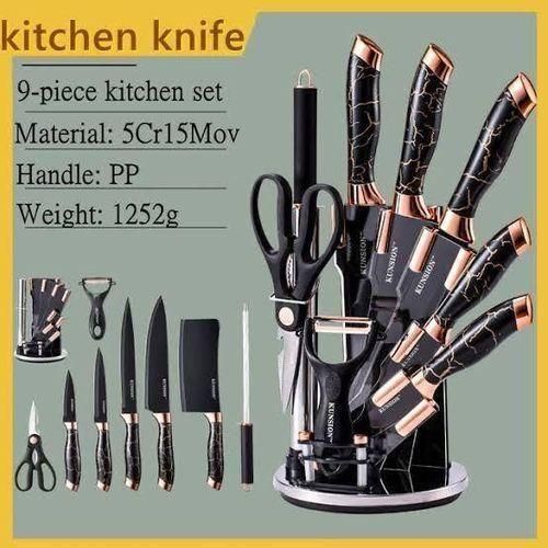 Hot sale 9pcs Germany Steel knife Set