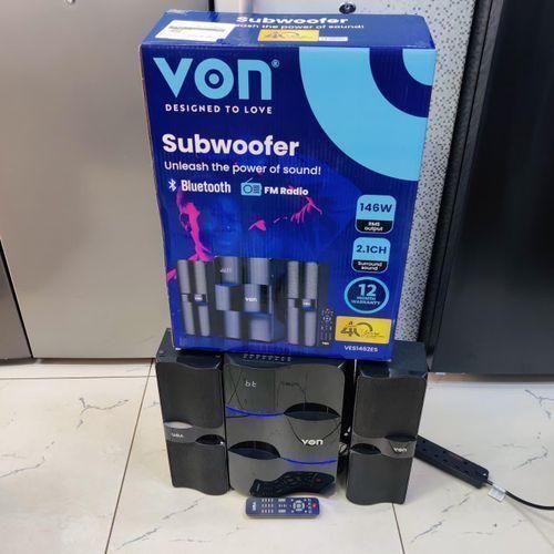 2.1 Subwoofer - 146W, Black (1YR WRTY)