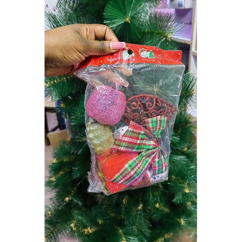 Christmas balls gold