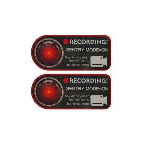 Car Sticker Window Glass For Tesla Model 3 2022 Model Y S X Auto Accessories Sentinel Mode Recorder Electrostatic