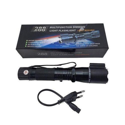 288 Flashlight Torch with Built-In Electric Stun and Laser Pointer