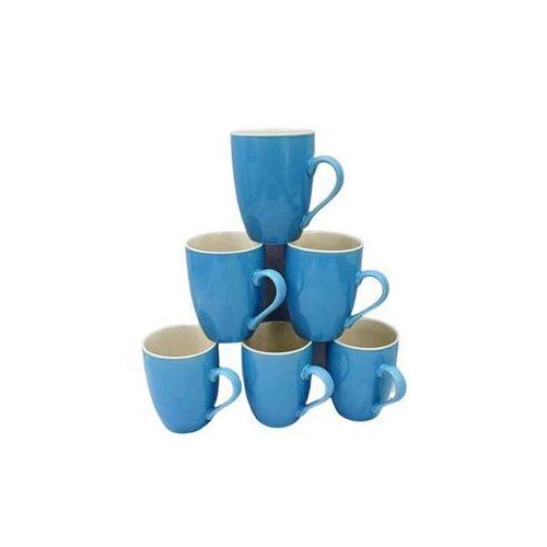6 Pcs Classic Ceramic Coffee/Tea Cups/Mugs