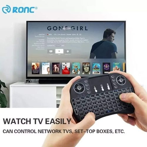 Wireless Bluetooth keyboard/ mouse pad perfect for TVs, TV boxes