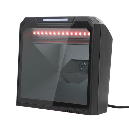 2D Desktop Barcode Scanner Omnidirectional QR Code Reader for POS