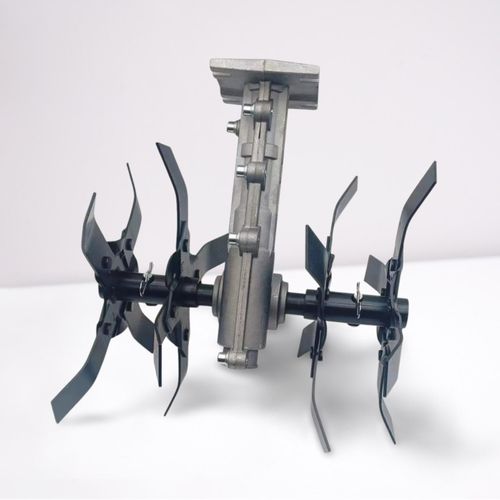 Brush Cutter Rotary Tiller Attachment 26mm × 9T – Heavy Duty Cultivator Blade Set for Farming & Gardening