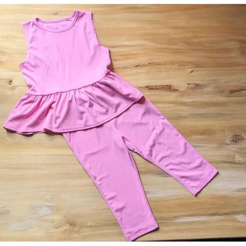 Girls Trouser Set - Pink