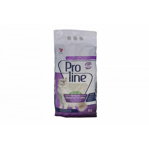 Clumping Cat Litter Baby Powder 5L Odor-Blocking Formula with Fresh Baby Powder Scent Low Dust & Highly Absorbent