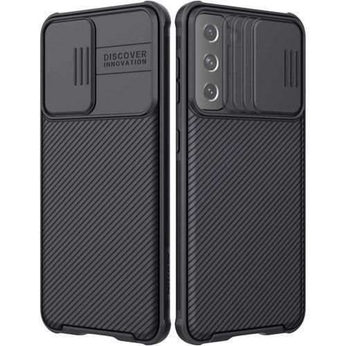 Nilkin CamShield Pro Case Compatible with Samsung Galaxy S21, Camera Protection with Slide Camera Cover, Slim, Stylish Protective Case Compatible with Samsung Galaxy S21 6.2 Inch (Black)
