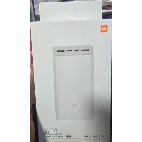 Xiaomi Mi Power Bank 3 30000mAh Triple Output Fast Charge Power Bank with USB C and Dual USB A