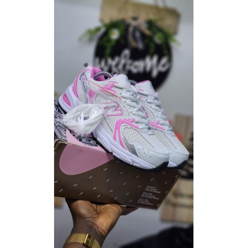 NB 530 Pink and White