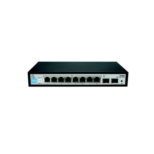 DGS-F1100-10PS 8-Port POE Gigabit Managed Switch