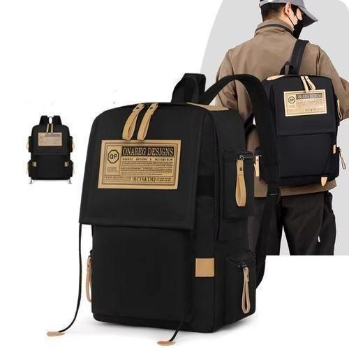 Simple Large Capacity Backpack for Men