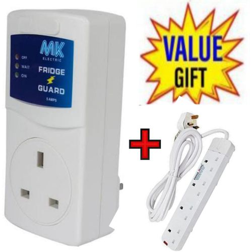 QUALITY HOME BEST FRIDGE GUARD + FREE 4WAY POWER EXTENSION
