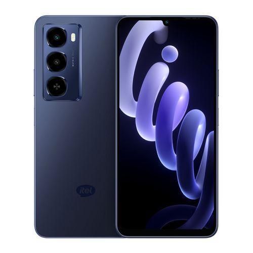 Itel City 100, 6.75", 6GB RAM + 128GB, 5200mAh (Dual Sim) - Blue