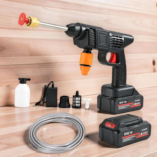 Reliable Quality Motorcycle Cleaning 96V Cordless Car Washer Car Washing High Pressure Washer Gun