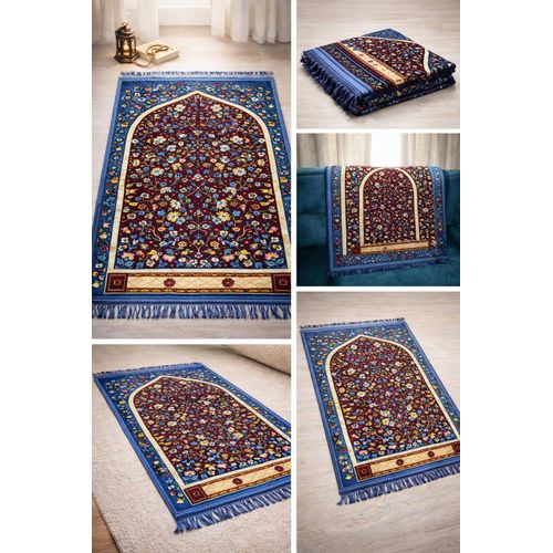 Floral prayer mat