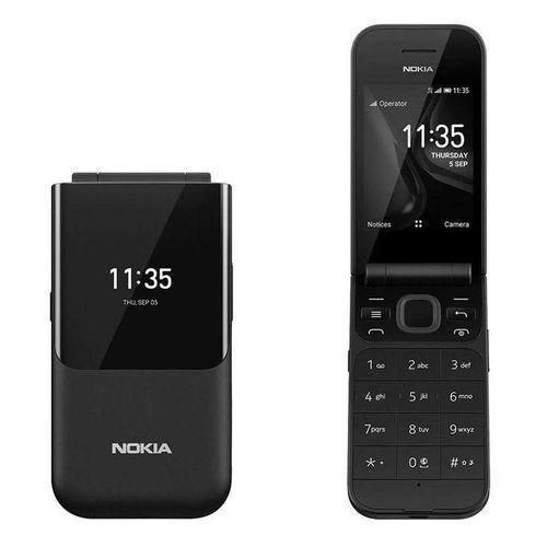 2720 Flip Mobile Phone, Dual Screen, Dual Sim Card - Black