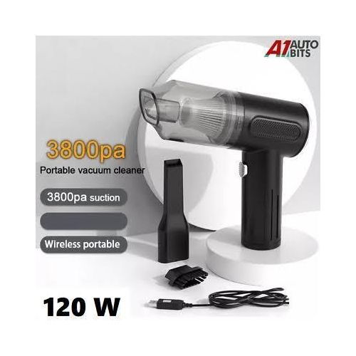 Rechargaeble 2in1 Vacuum Cleaner 3800Pa suction only led light