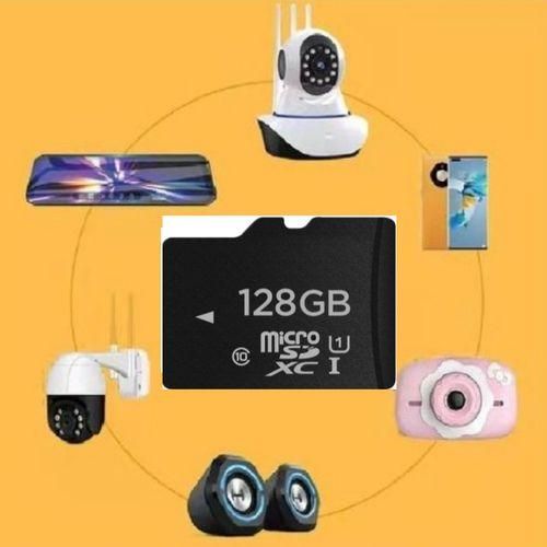 ORIGINAL HIGH PERFORMANCE MEMORY CARD 128GB // 128 GB Capacity & SD Adaptor HIGH SPEED FOR DATA & FILES STORAGE