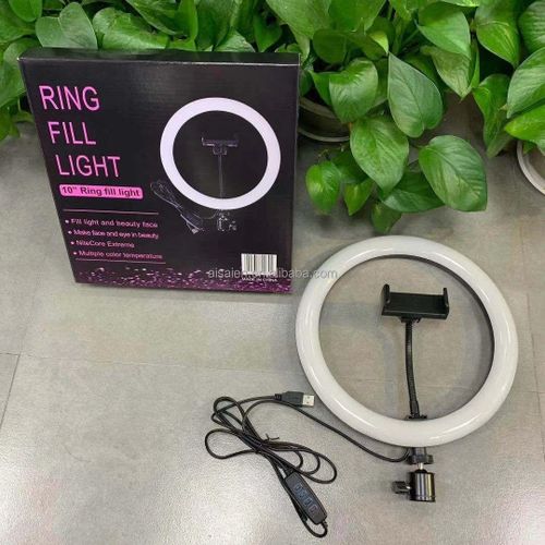 10 Inch Dimmable LED Ring Light – Adjustable Color Temperature Lamp