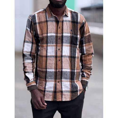 Unisex cotton flannel shirts