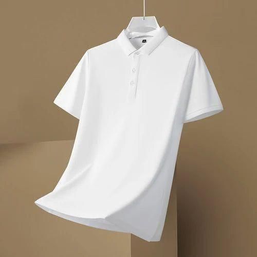 Classic White Polo Shirt / Cotton Polo Tshirt