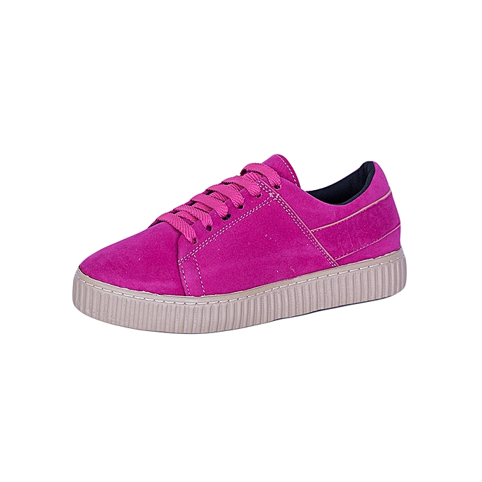 fuchsia sneakers