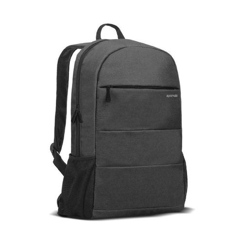 High Capacity Dual Tone Backpack with Multiple Pockets for Laptops Up to 15.6", Black