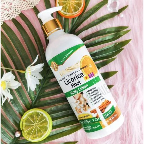 Licorice root body lotion