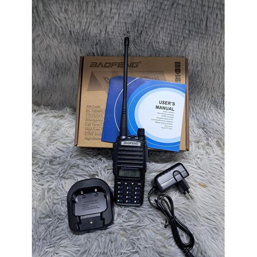 Baofeng UV-82 UHF VHF Dual Band Walkie Talkie Long Range 5 to 8km Ham Wireless PTT Two Way Radio 5W Powerful Handheld Radio