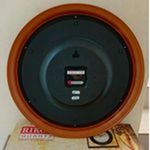 product_image_name-Rikon-Wall clock 43 cm diameter - Brown coloured-4