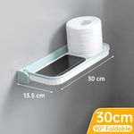 Punch Free Foldable Bathroom Organizer 